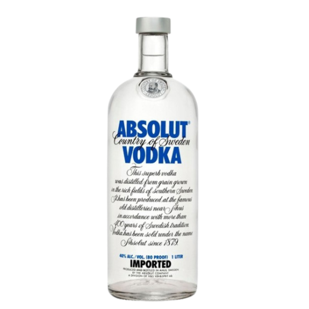 Absolut Blue Label Vodka 1L
