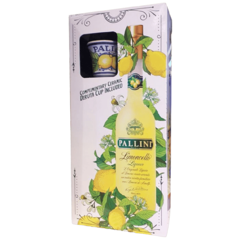 Pallini Limoncello Gift pack 50cl