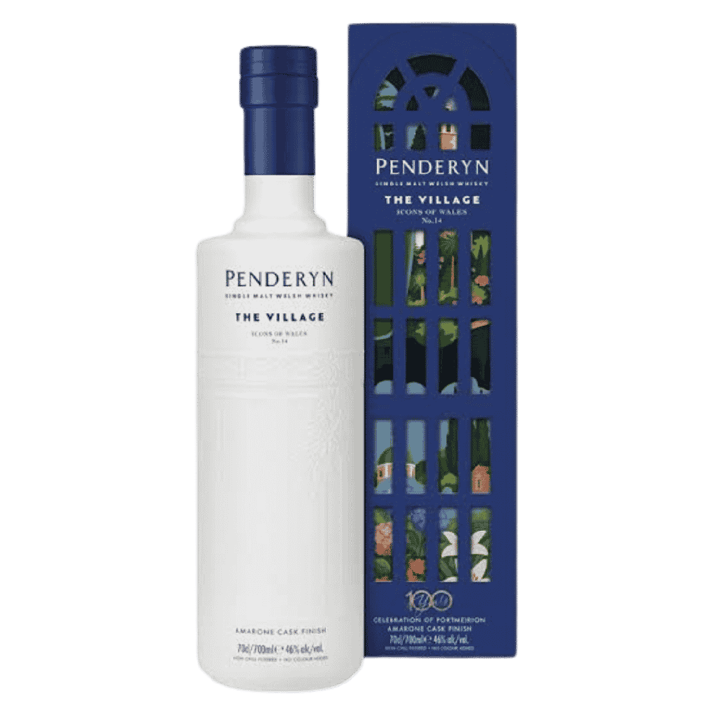 Penderyn Icon of Wales The Village 70cl