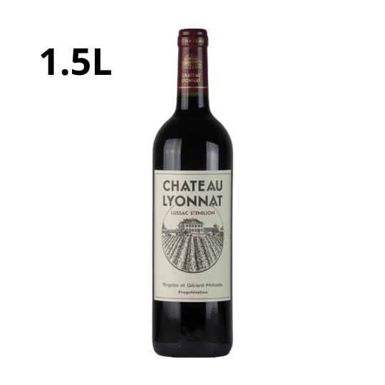 Ch. Lyonnat Lussac St Emilion 2019 1.5L