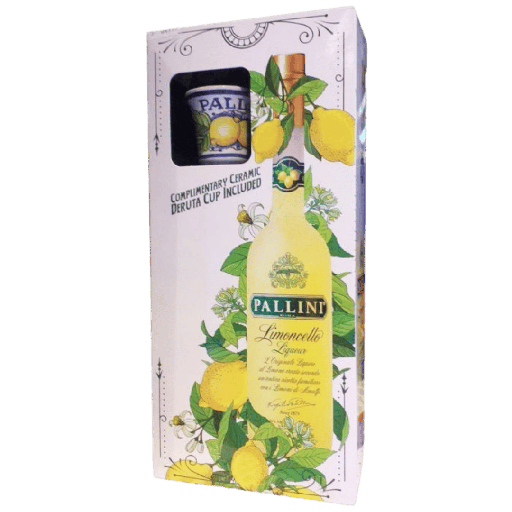 Pallini Limoncello Gift pack 50cl