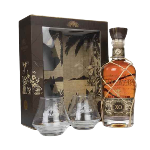 [2000947] Plantation XO Barbados 20th Anniversary Giftpack 70cl