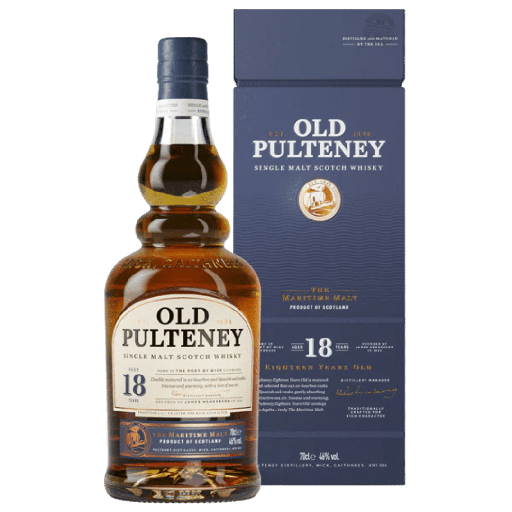 Old Pulteney 18y Single Malt Whiskey 70cl