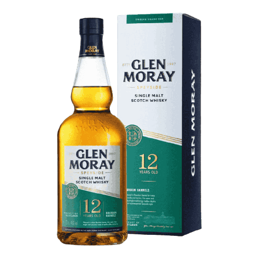 Glen Moray 12y Single Malt Whisky 70cl