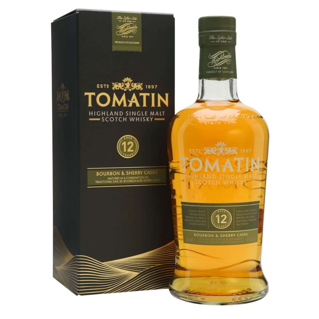 Tomatin 12y Single Malt Whisky 70cl