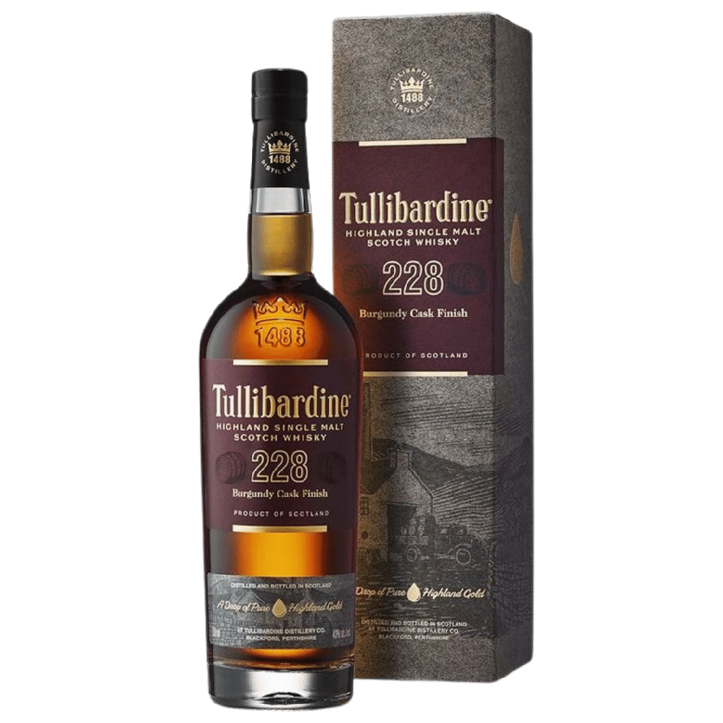 Tullibardine 228 Burgundy Finish Single Malt Whisky 70cl
