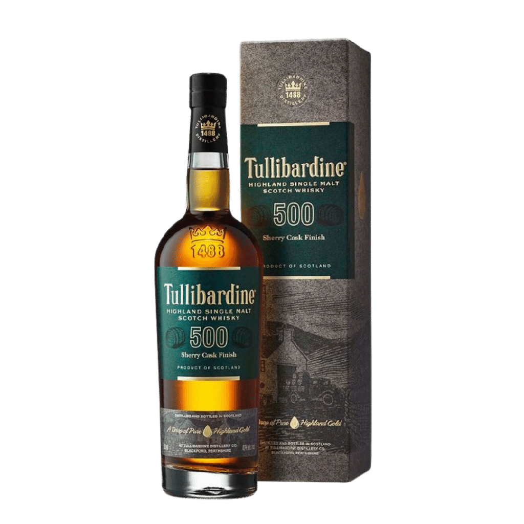 Tullibardine 500 Sherry Cask Finish Single Malt Whisky 70cl