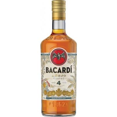 Bacardi 4 Añejo 1l