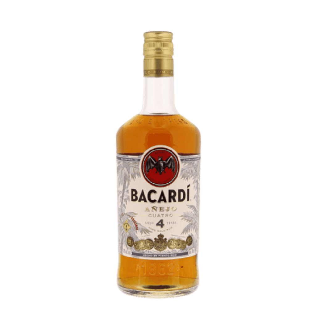 Bacardi Cuatro 4Y 1L
