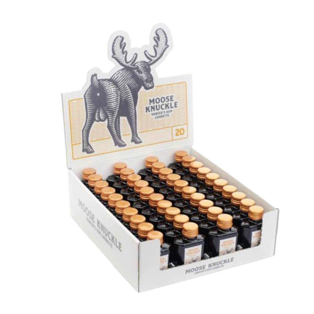 Moose Knuckle 20 Rum doos 40*2cl