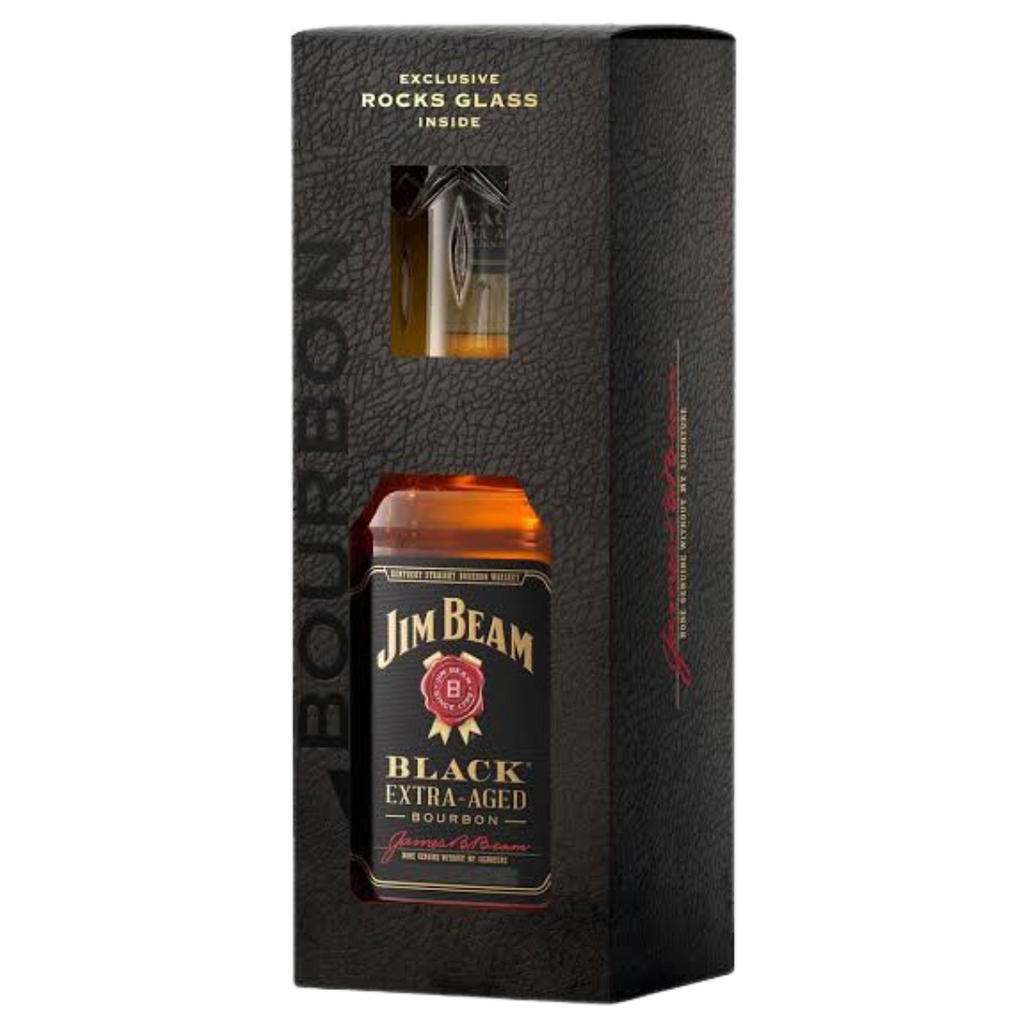 Jim Beam Black Whiskey Glass Set
