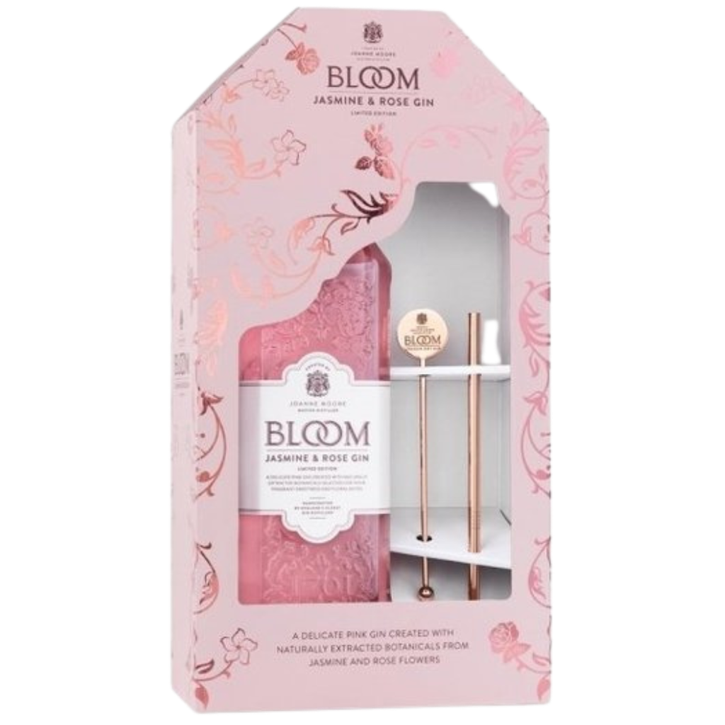 Bloom Jasmine and Rose Giftpack Gin 70cl