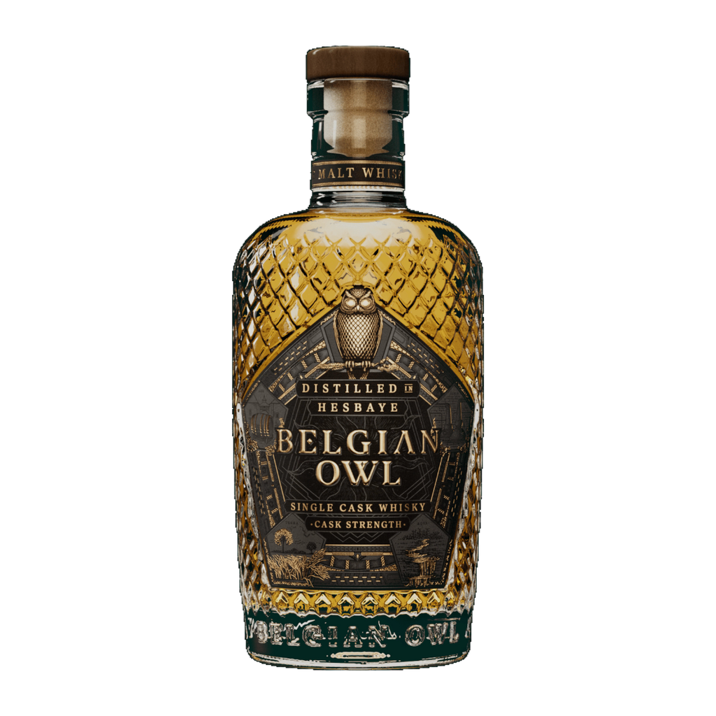 Belgian Owl Black Intense Cask Strenght Whisky 69% 50cl