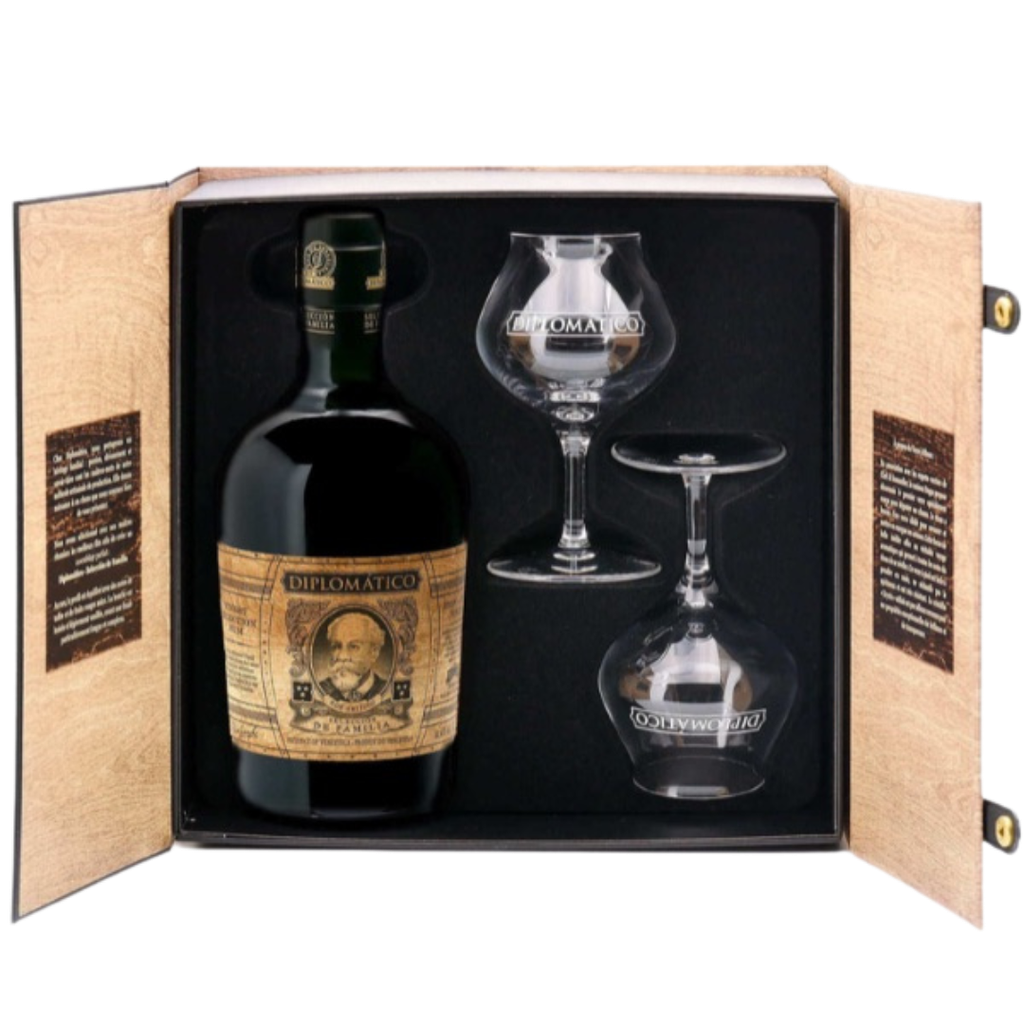 Diplomatico Reserva Familia Gift Box + 2 Glasses