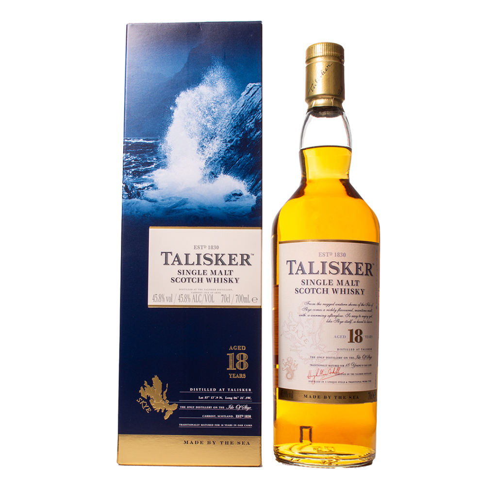 Talisker 18Y Single Malt Whisky 70cl
