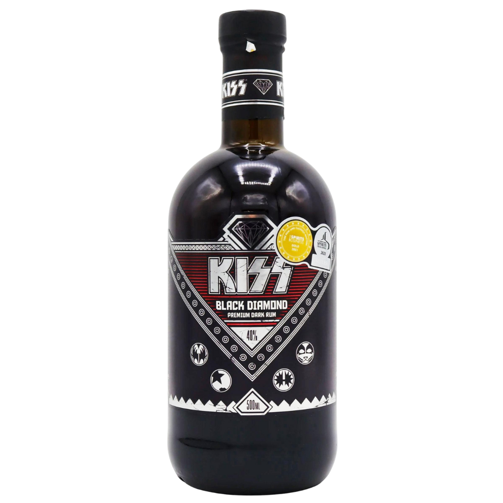 Kiss Black Diamond Rum 50cl