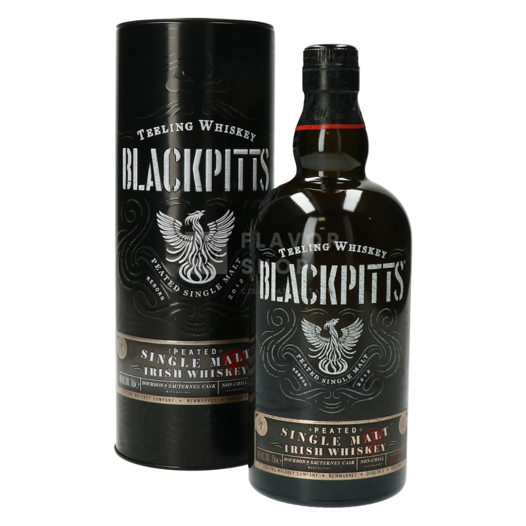 Teeling Blackpitts Peated Single Malt Whiskey 70cl