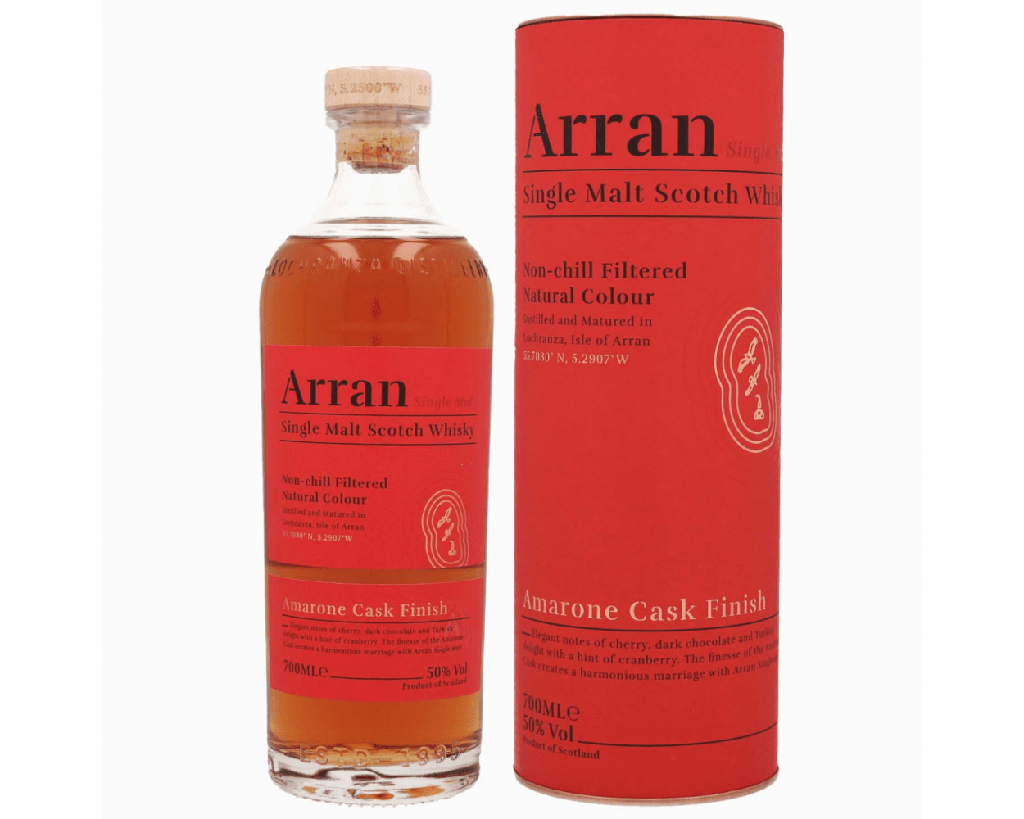 Arran Amarone Finish Singe Malt Whisky 50%