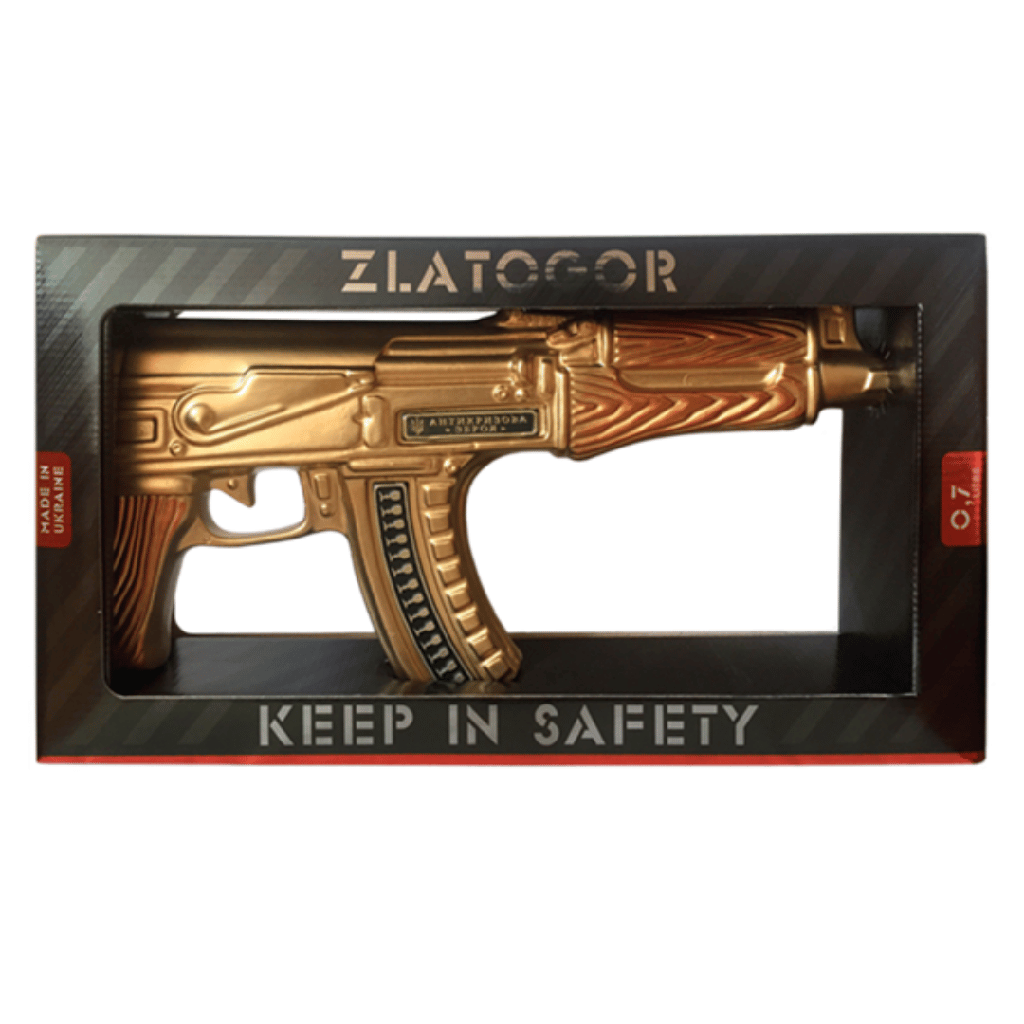 Zlatogor Golden AK47 Vodka 70cl