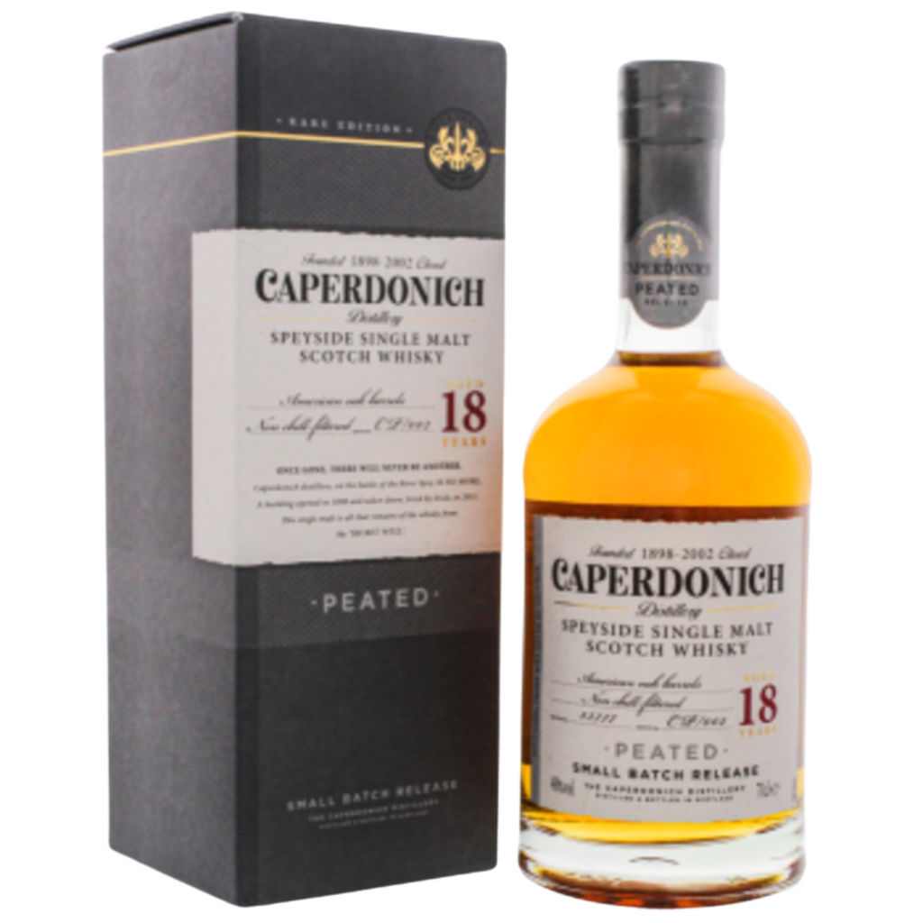 Caperdonich 18 Years Peated Single Malt Whiskey 70cl