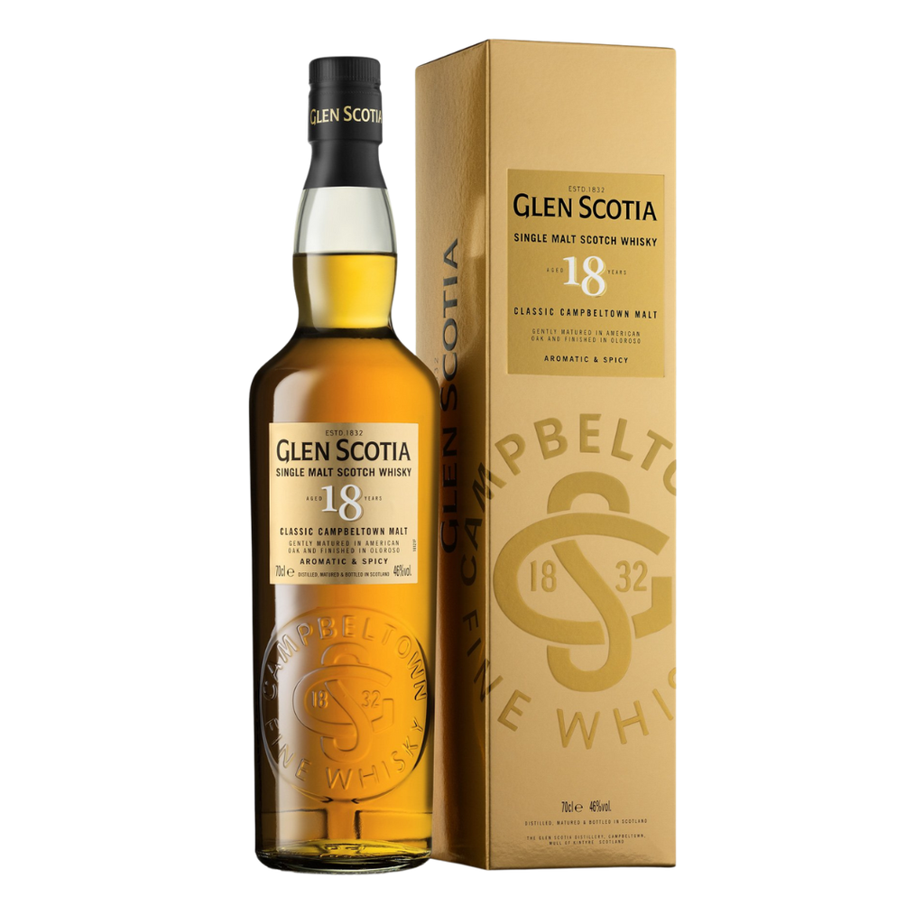 Glen Scotia 18Y Single Malt Whisky 70cl