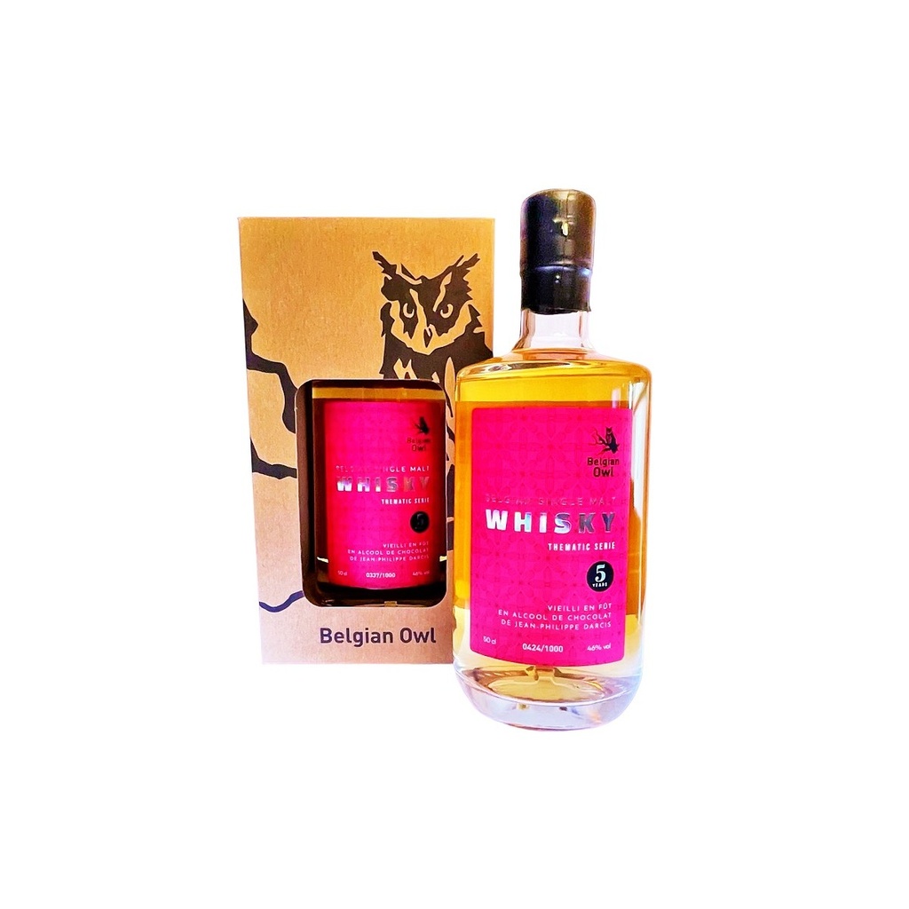 Belgian Owl Thematic Serie 5 Years Single Malt Whisky 50cl