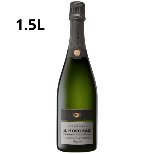Champagne M. Hostomme Blanc de Blanc G.Cru 1.5L Magnum