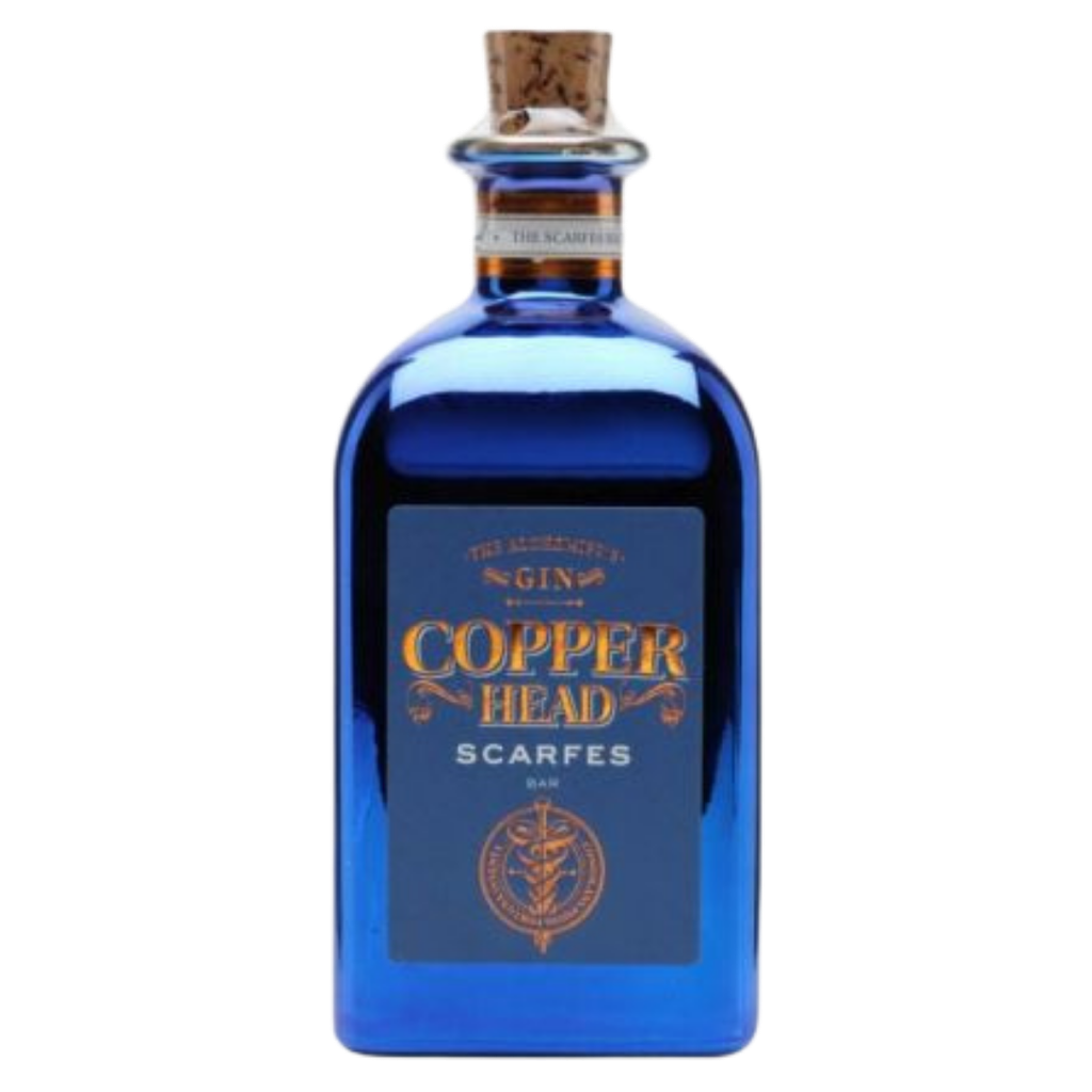 Copperhead Gin Scarfes Bar Edition Gin Blauw