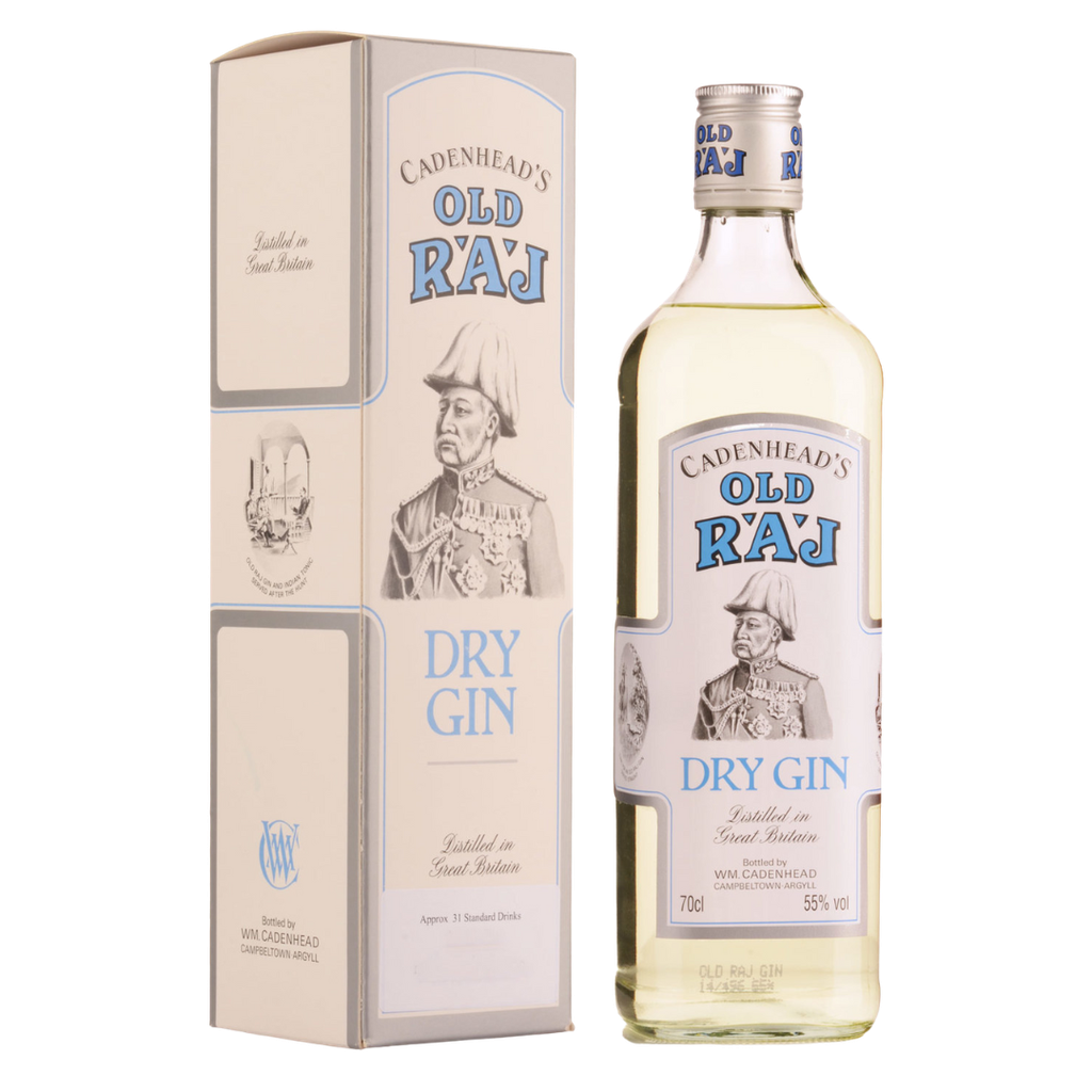 Old Raj Dry Gin Cadenhead Extra Strong 70cl