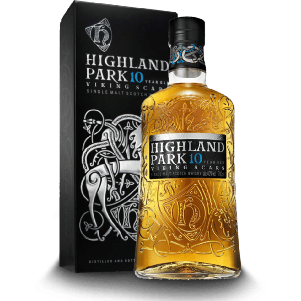Highland Park 10Y Viking Scars Single Malt Whisky 70cl