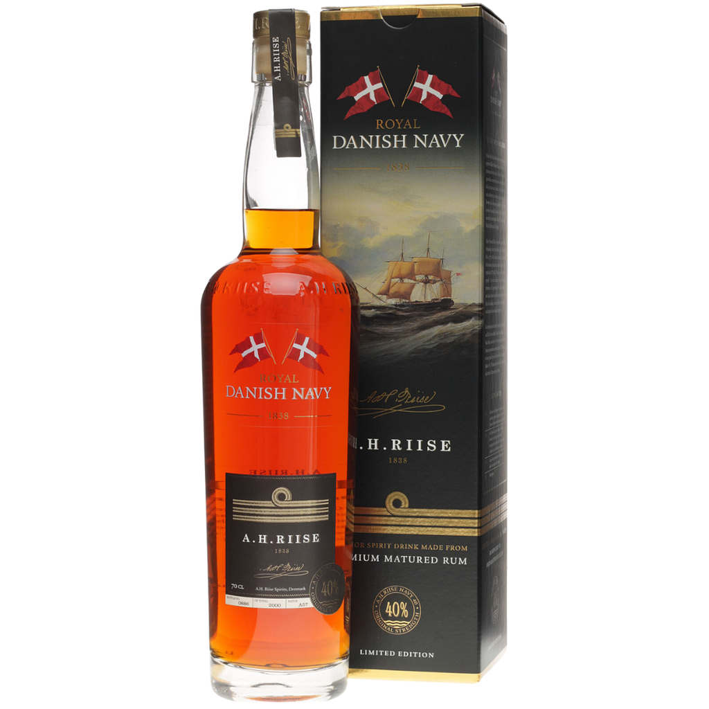 A.H. Riise Royal Danish Navy 40° Rum 70cl