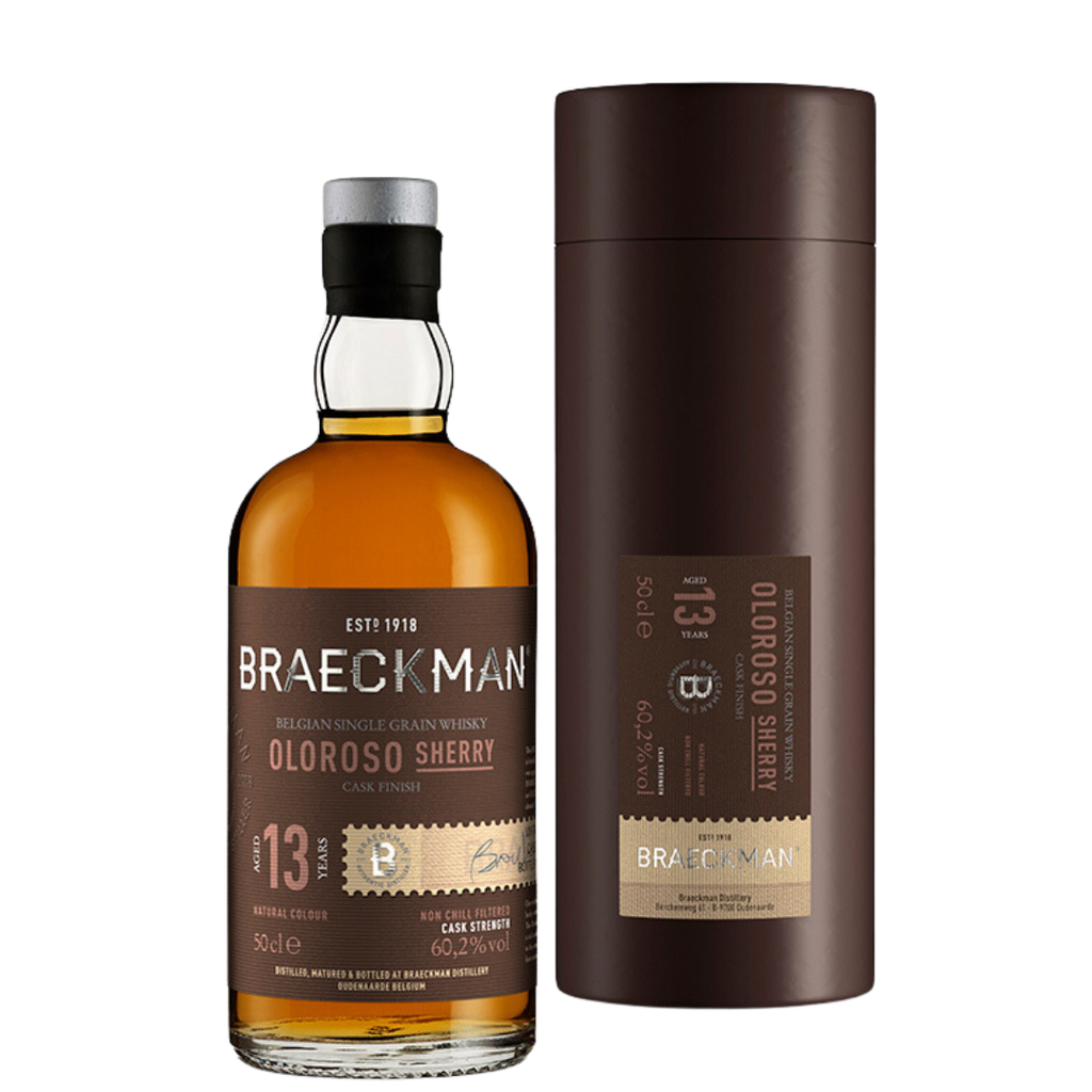 Braeckman Single Grain Cask Strenght 60,2% 2007 13y Oloroso Cask Whisky