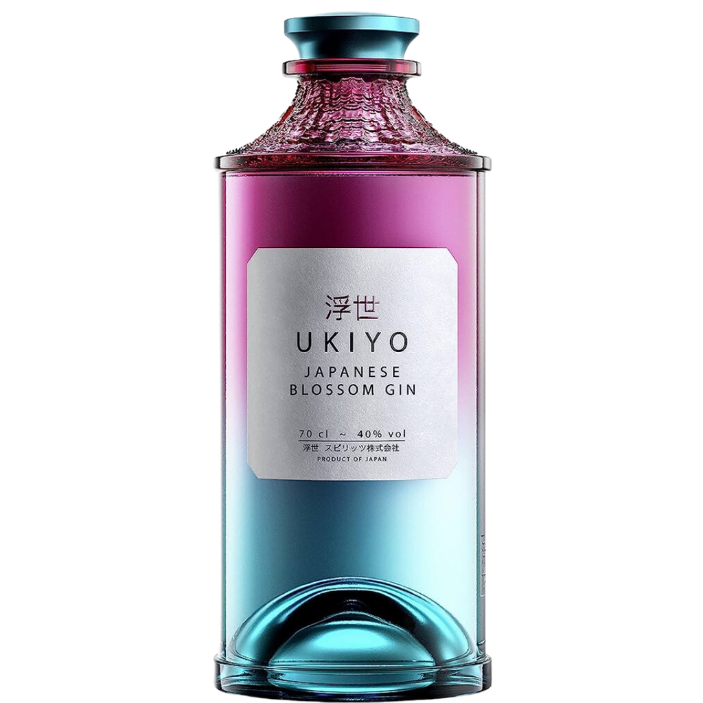 Ukiyo Japanese Blossom Gin 70cl