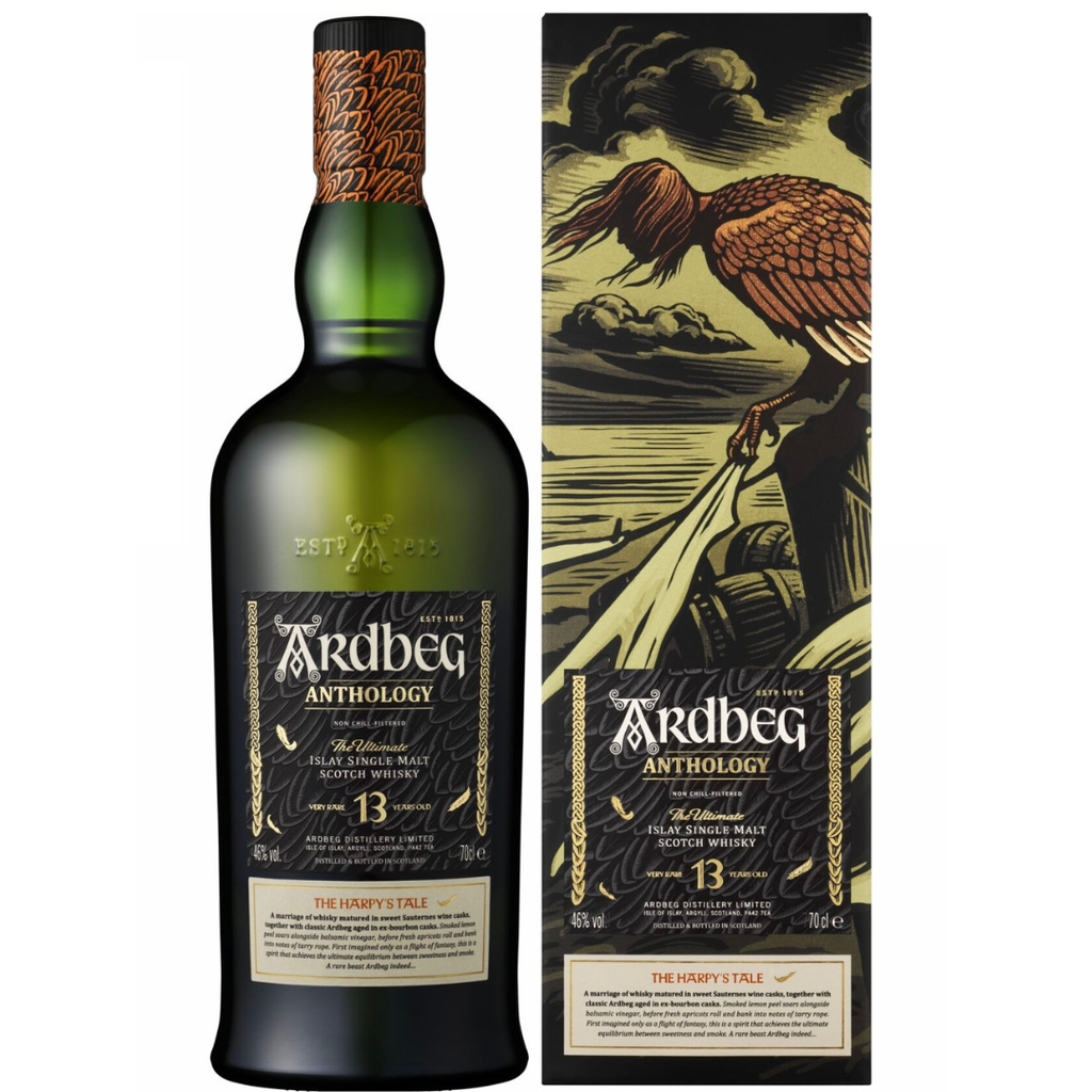 Ardbeg Anthology 13Y Single Malt Whisky 70cl