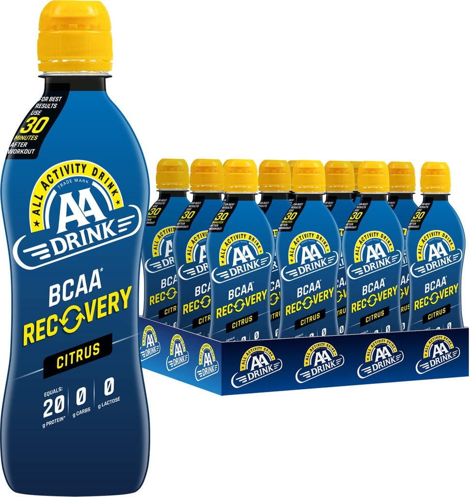 AA Drink BCAA Recovery 12x50cl Doos