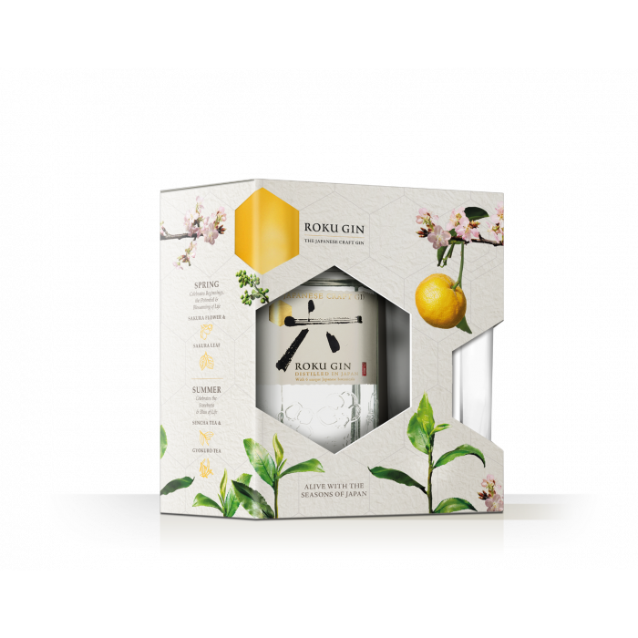 Roku Gin Giftbox 70cl