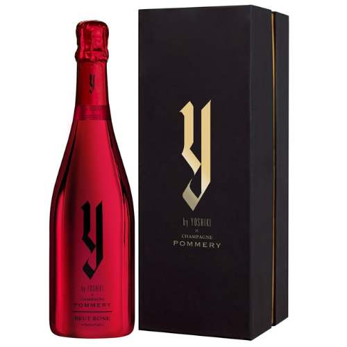 Pommery Champagne Yoshiki Rose Giftbox 75cl