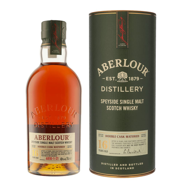 Aberlour 16 Years Double Cask Matured Single Malt Whisky 70cl