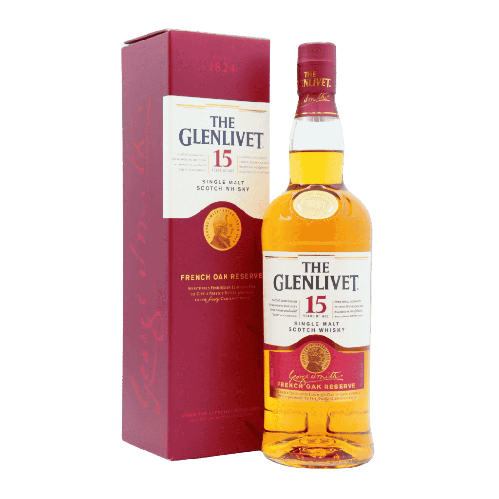 The Glenlivet 15Y Single Malt Whisky 70cl