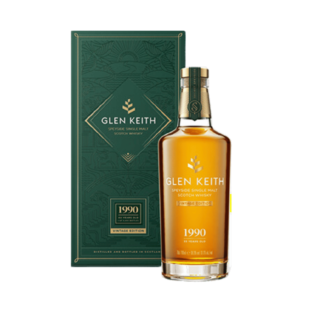 Glen Keith 33 Years Single Malt Whisky 70cl