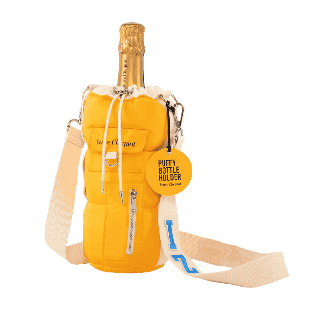 Veuve Clicquot Champagne Brut Puffy Bottle Holder