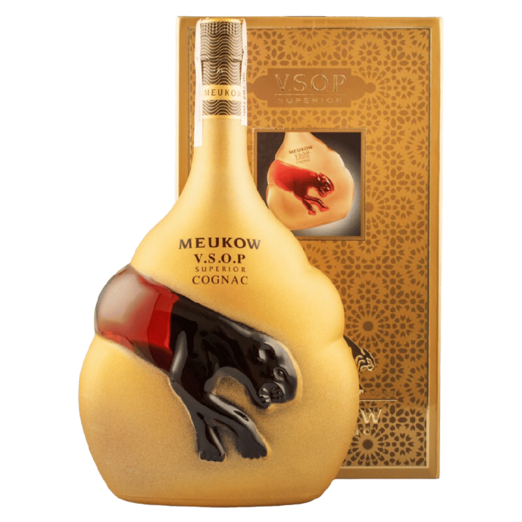 Meukow VSOP Gold Panther Cognac 70cl