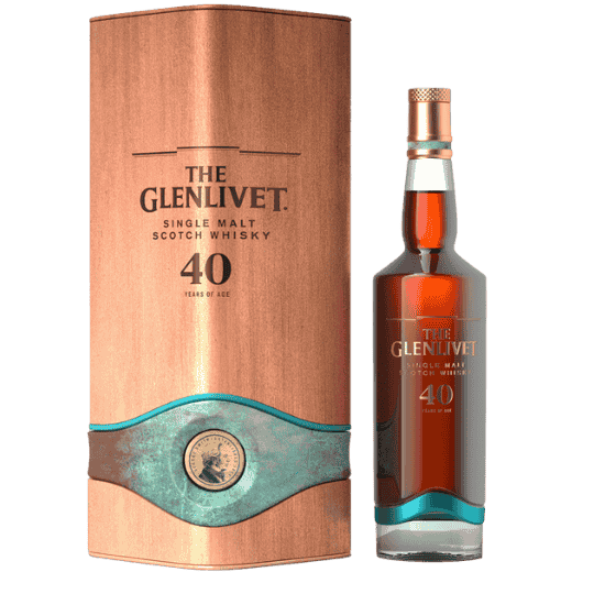 Glenlivet 40Y Single Malt Whisky 70cl