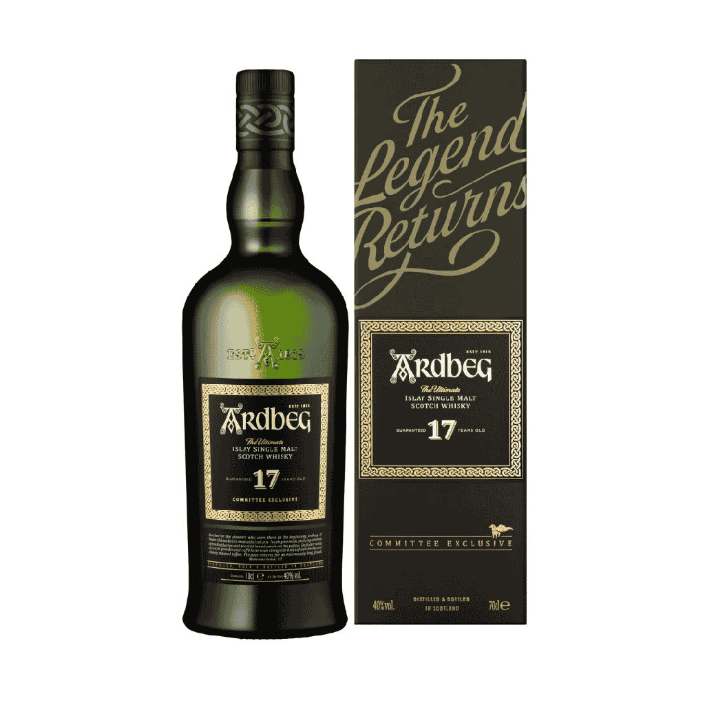 Ardbeg 17Y Single Malt Scotch Whisky 70cl