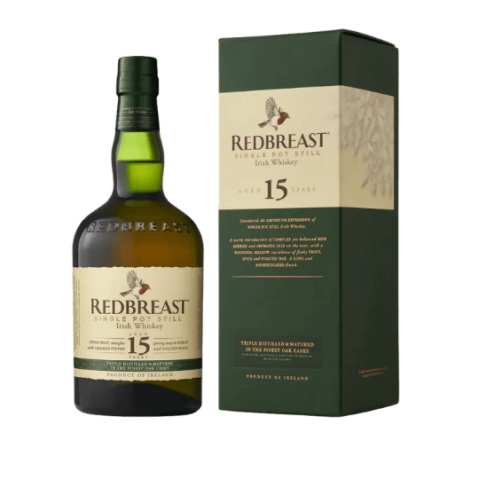 Redbreast 15Y Pot Still Single Malt Whiskey 70cl