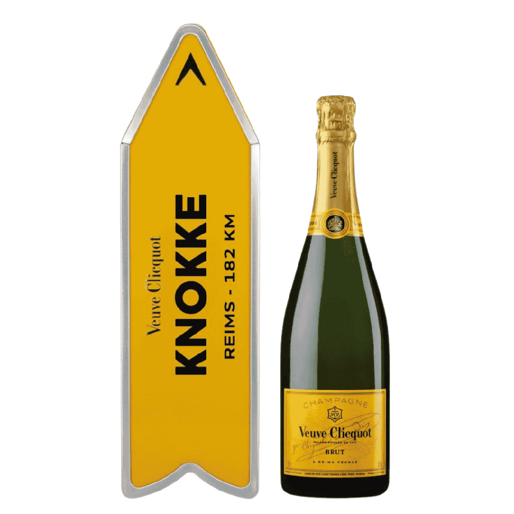 Veuve Clicquot Arrow Knokke Champagne 75cl