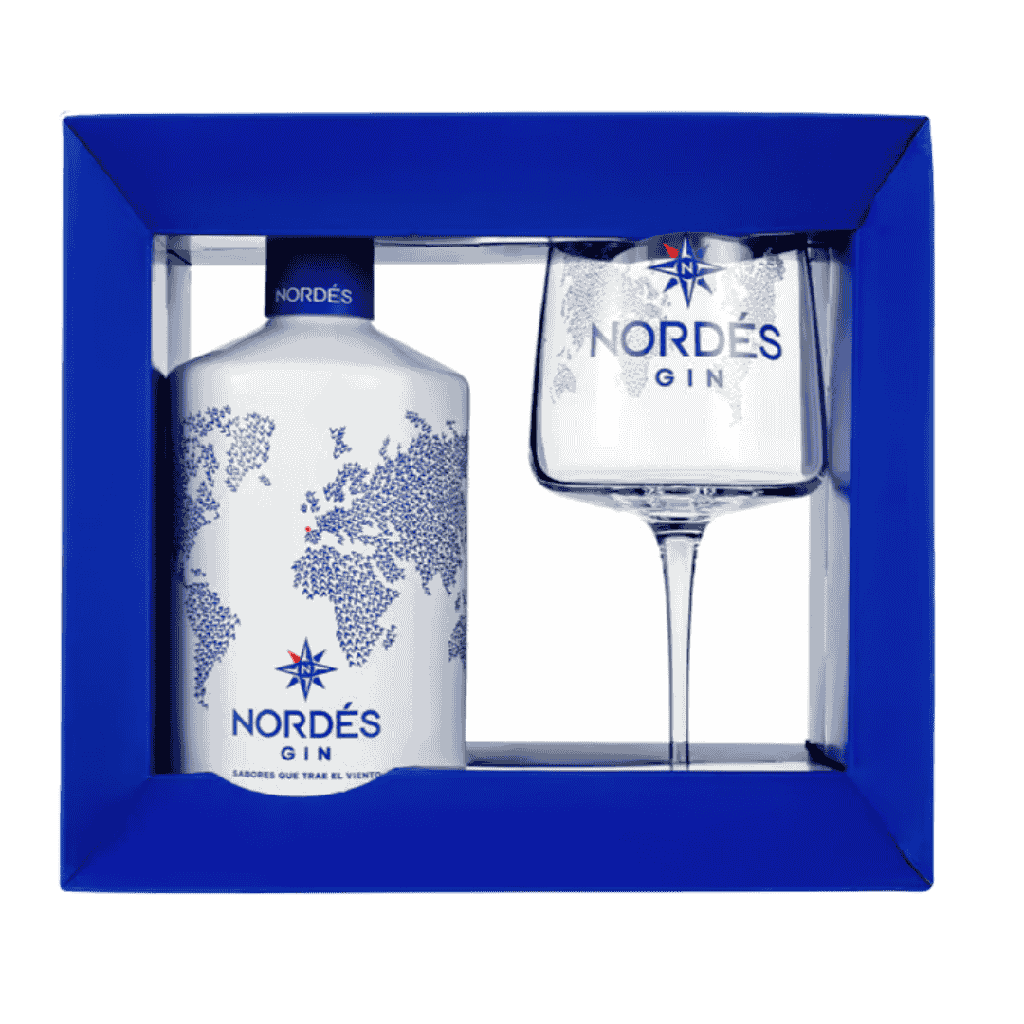 Nordes Gin 70cl + Glas