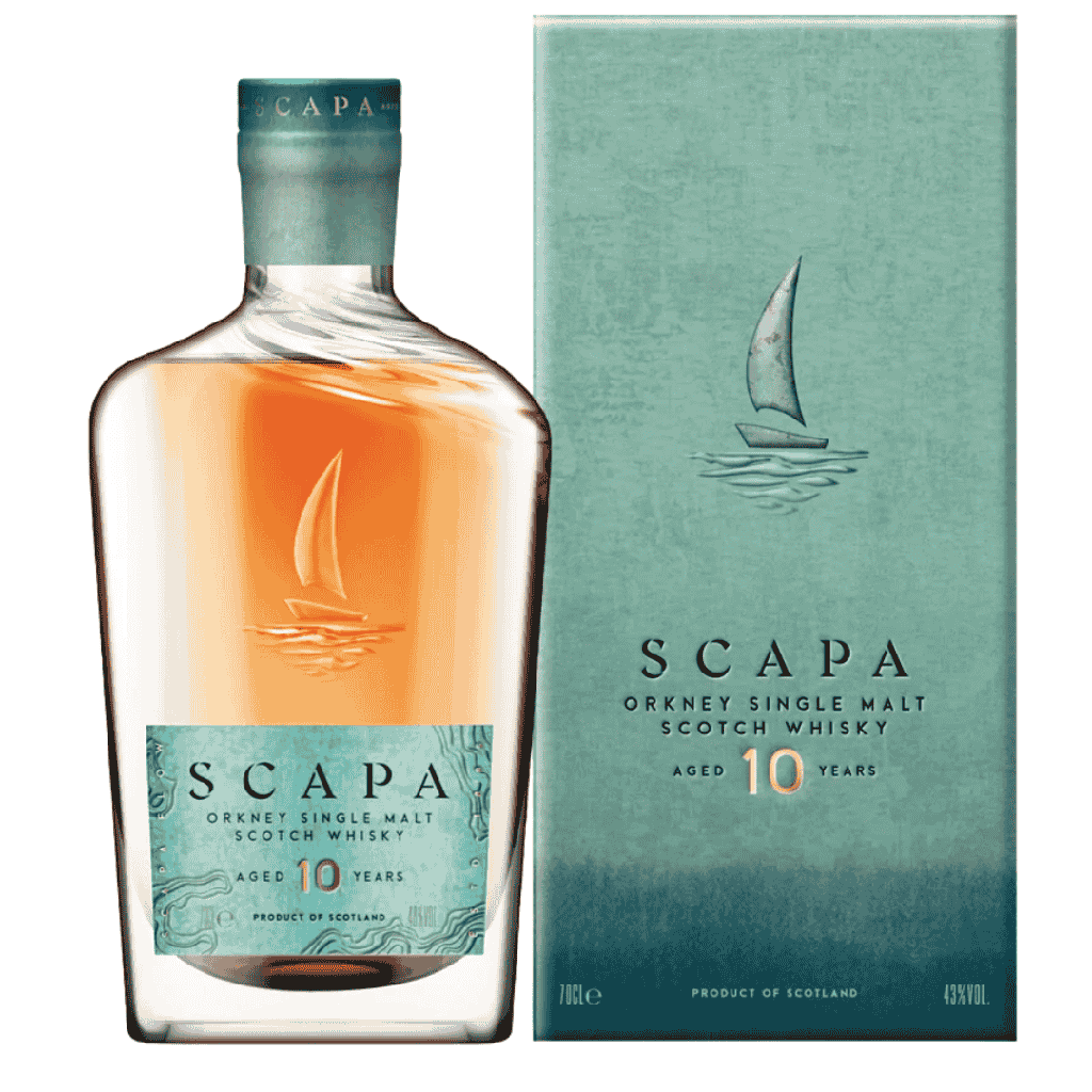 Scapa 10 Years Single Malt Whisky 70cl