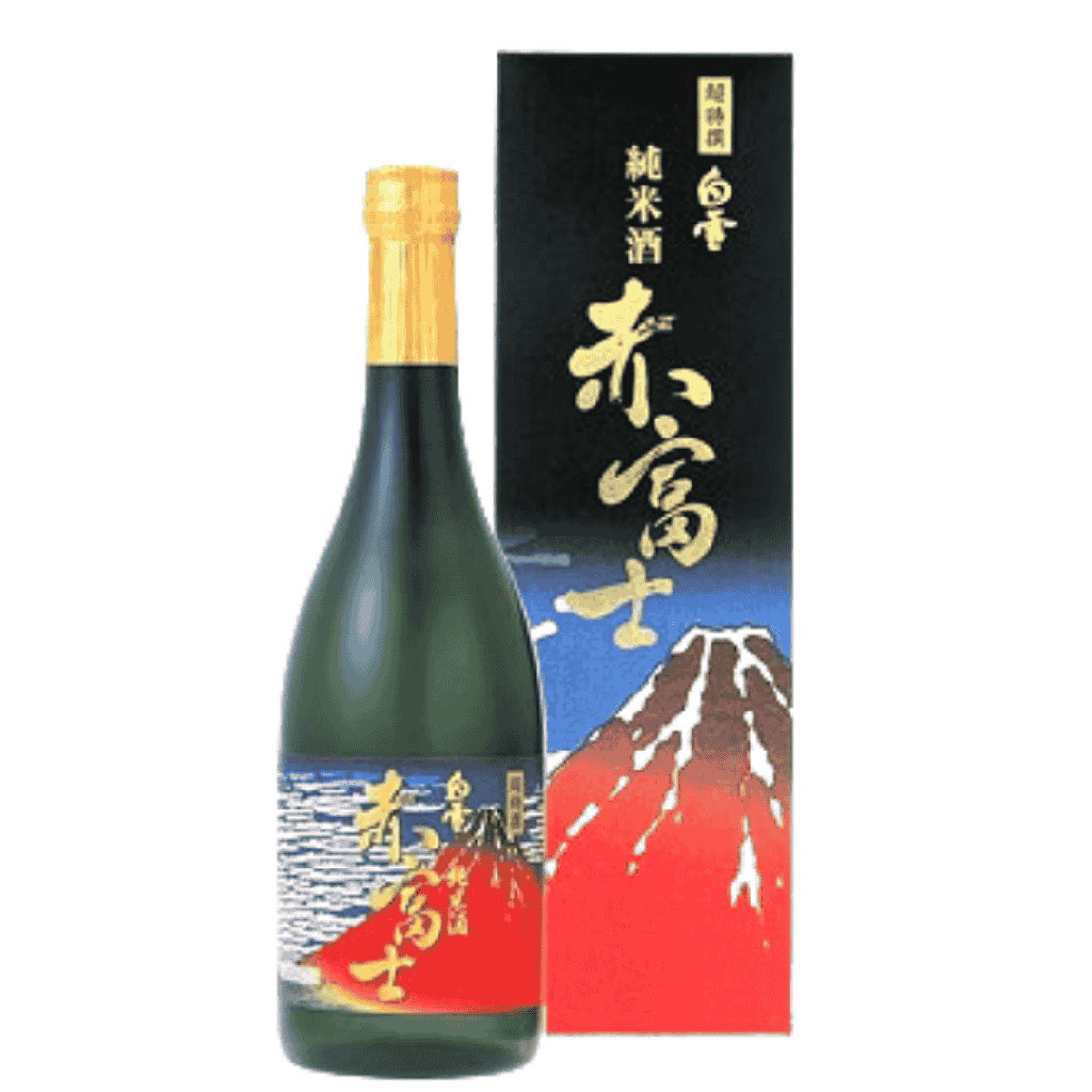 Shirayuki Red Fuji Sake 72cl
