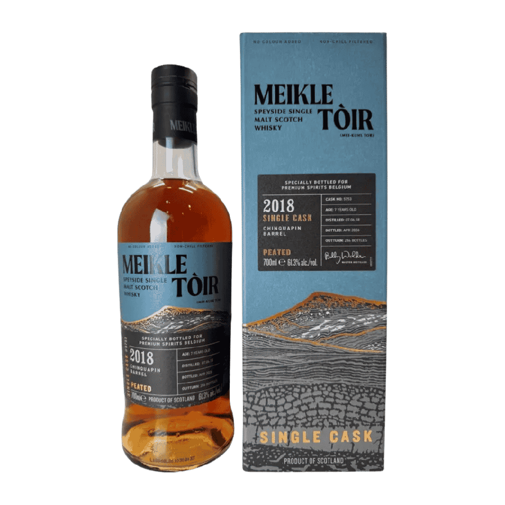 Glenallachie Meikle Tor Chinquapin 7Y 2018 70cl